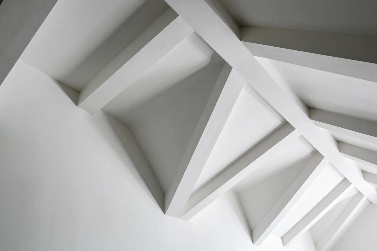 Minimalist architectural interior design